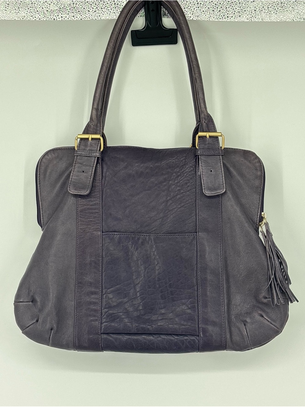 Pre-owned highly textured large tote bag. Spacious tote great ready to use. See